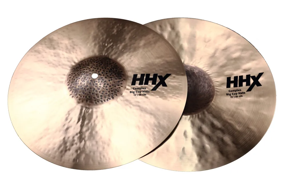 Sabian HHX Complex 15‘‘ Big Cup Hi Hats Expédié Aujourd'hui