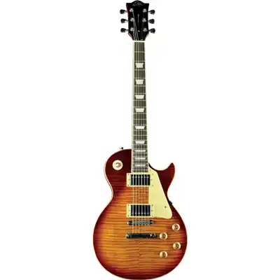 DISCONTINUE guitare électrique Eko LP VL480 Cherry Sunburst Prix Bas