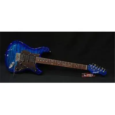 DISCONTINUE Guitare électrique Magneto US-2300RC quilt maple trans blue Nouvelle Collection
