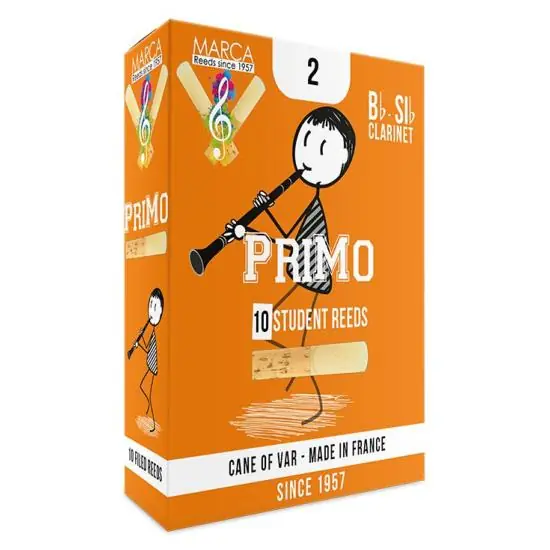Petit Prix MARCA PriMo force 2 - Anches clarinette Sib - boite de 10