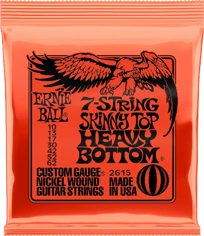 Bon Plan Ernie Ball 2615 Électriques Slinky Nickel Wound Skinny Top HB 7c 10/62