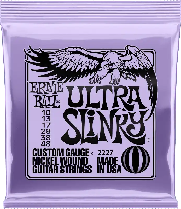 Ernie Ball 2227 Électriques Slinky Nickel Wound Ultra slinky 10/48 Prix Réduit
