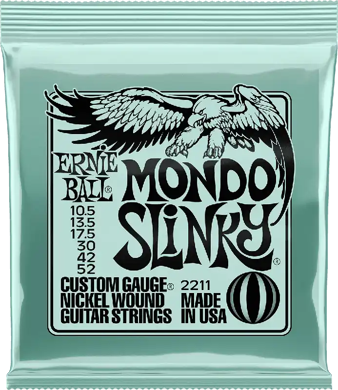 Ernie Ball 2211 Électriques Slinky Nickel Wound Mondo slinky 10,5/52 Nouvelle Collection