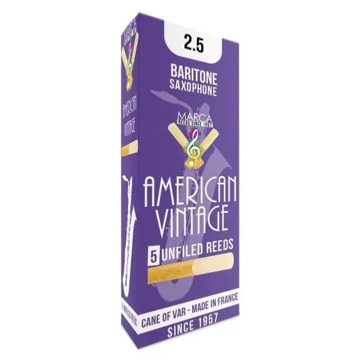Haute Qualité MARCA AMERICAN VINTAGE 1,5 - Anches saxophone baryton - boite de 5