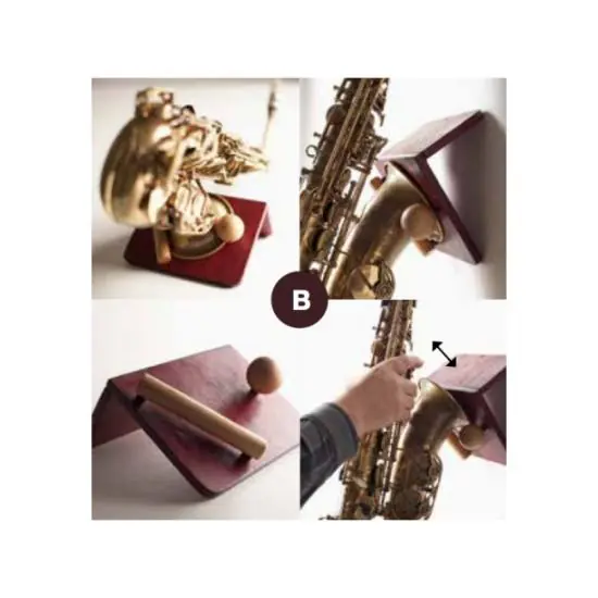 Réduction INAKI - B - Stand bois pour saxophone alto