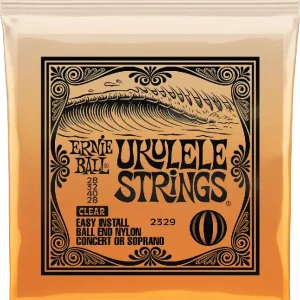 Ernie Ball 2329 Cordes Ukulele Nylon à boule 28-32-40-28 Offre Limitée