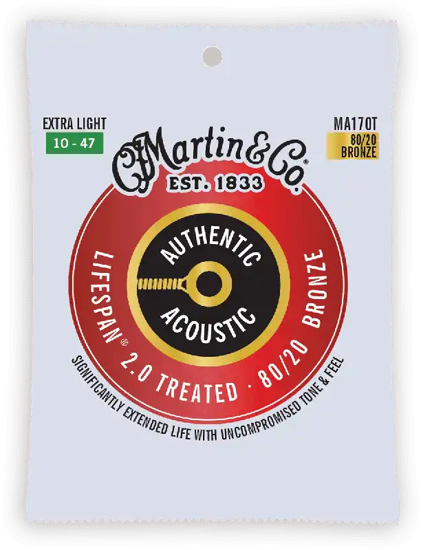 Martin & Co CORDES Bronze - Authentic Treated, Extra Light, 80/20 - 10-47 Meilleure Vente