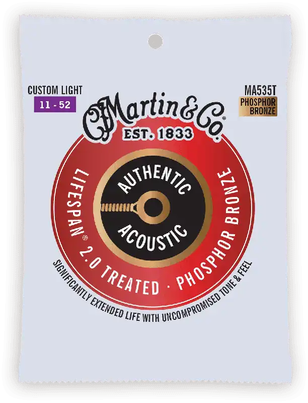 Offre Exclusive Martin & Co CORDES Phosphore Bronze - Authentic Treated, Custom Light, 92/8 - 11-52