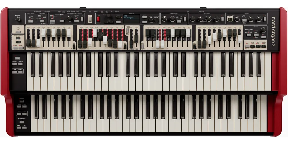 Dernier Modèle Nord Organ 3 Dual 61-Key Organ