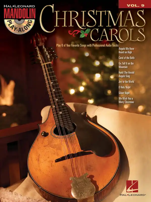 Hal Leonard Christmas Carols Mandolin Play-Along Volume 9 - Book/CD Retour Gratuit