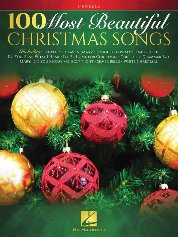 Prix Cassé Hal Leonard 100 Most Beautiful Christmas Songs - Ukulele - Book
