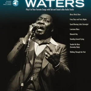 Produit De Marque Hal Leonard Muddy Waters Harmonica Play-Along Volume 17 - Book/Audio Online