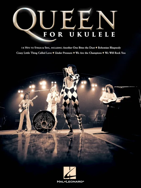 Commander Maintenant Hal Leonard Queen for Ukulele 14 Hits to Strum & Sing - Ukulele - Book