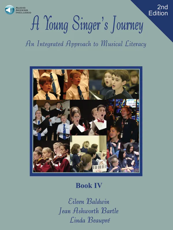 Bon Marché Hinshaw Music Inc A Young Singer‘s Journey, Book 4 (2nd Edition) - Baldwin/Beaupre/Bartle - Book/Audio Online