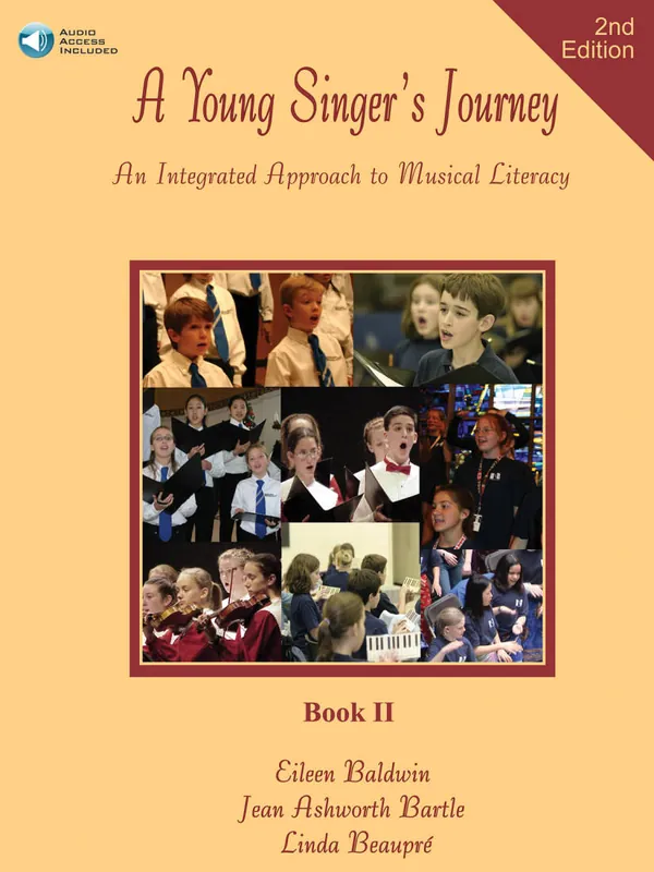 Must-Have Hinshaw Music Inc A Young Singer‘s Journey, Book 2 (2nd Edition) - Baldwin/Beaupre/Bartle - Book/Audio Online