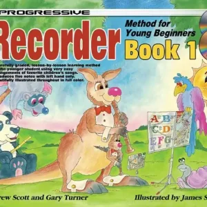 Usine Directe Koala Music Publications Progressive Recorder Method For Young Beginners, Book 1 - Turner - Recorder - Book/CD/DVD/Poster