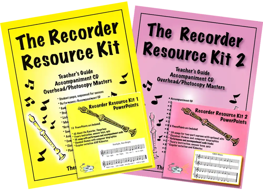 Themes & Variations Recorder Resource Kit 1 and 2 with Digital Resources Produit De Marque