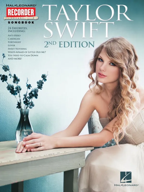 Authentique Hal Leonard Taylor Swift Hal Leonard Recorder Songbook (2nd Edition) - Recorder - Book