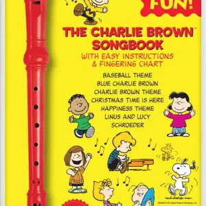 Hal Leonard The Charlie Brown Songbook Recorder Fun! - Guaraldi - Book/Recorder Pack Pas Cher