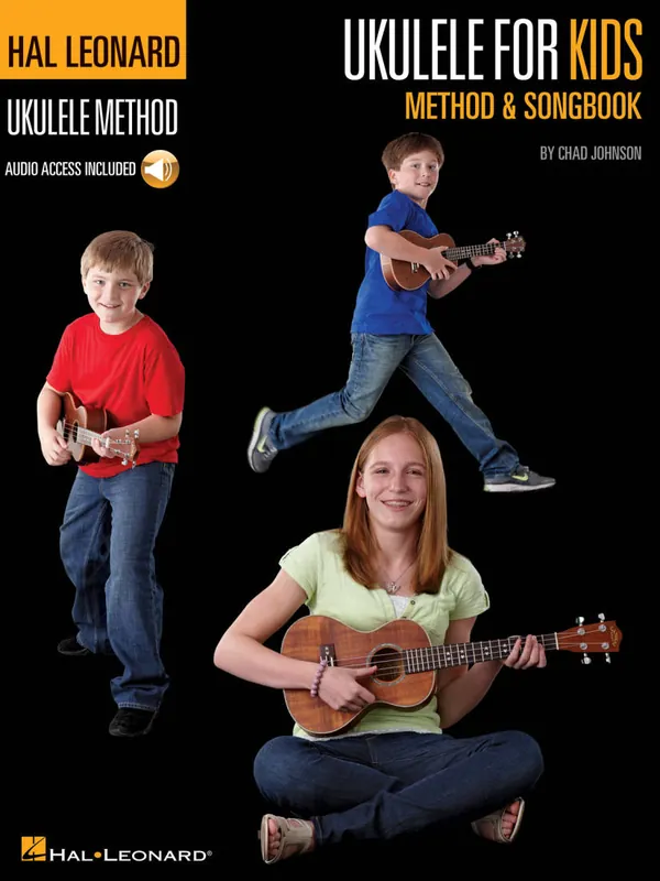 Hal Leonard Ukulele for Kids Method & Songbook - Johnson - Book/Audio Online Acheter Direct