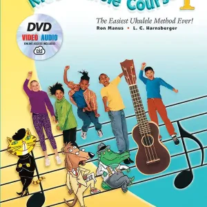 Must-Have Alfred Publishing Alfred‘s Kid‘s Ukulele Course 1 - Manus/Harnsberger - Book/DVD/Audio, Video, Software Online