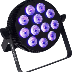 Offre Spéciale Algam Lighting SLIMPAR-1210-HEX Par LED 12 x 10W RGBWAU
