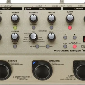 Offre Du Jour BOSS VE-8 Acoustic Singer Vocal Processor