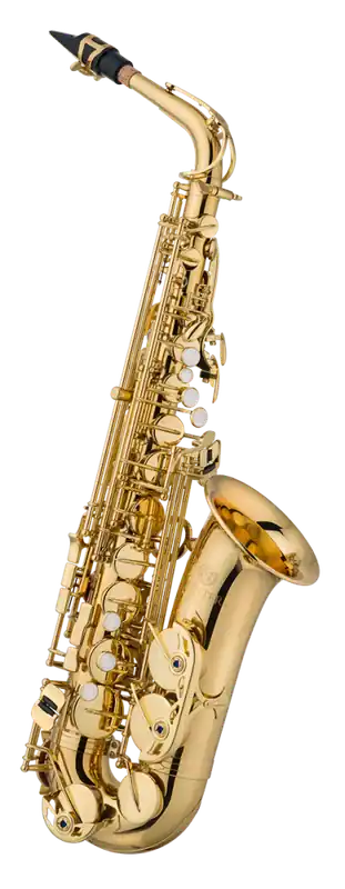 Nouvelle Collection Jupiter Deluxe Eb Alto Saxophone - F , Hammered Bell w/Case
