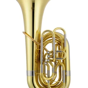 Nouvelle Collection Jupiter JTU1110 4-Valve 4/4 Tuba - Lacquered Brass w/ Case
