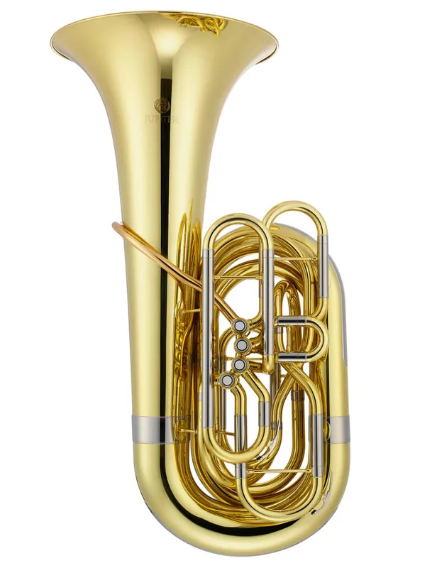 Nouvelle Collection Jupiter JTU1110 4-Valve 4/4 Tuba - Lacquered Brass w/ Case