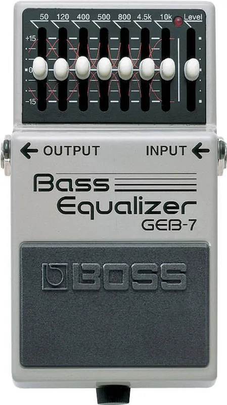 BOSS 7 Band Bass Graphic Equalizer Top Vente