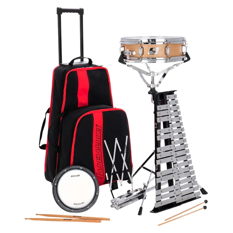 Ludwig Drums LM2483RBR Student Educational Combo Kit Commander Maintenant
