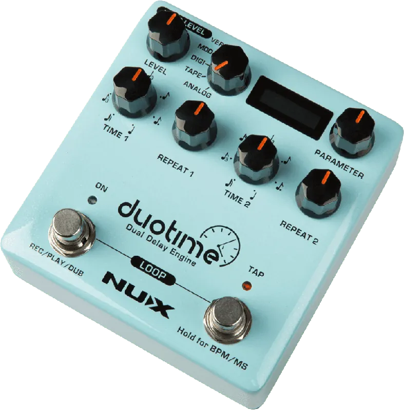 NUX DUOTIME DELAY stéréo et looper Soldes