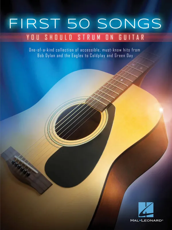 Vente Directe Hal Leonard First 50 Songs You Should Strum On Guitar - Guitar TAB - Book