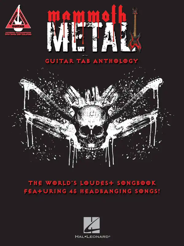 Hal Leonard Mammoth Metal Guitar Tab Anthology - Book Expédition Rapide