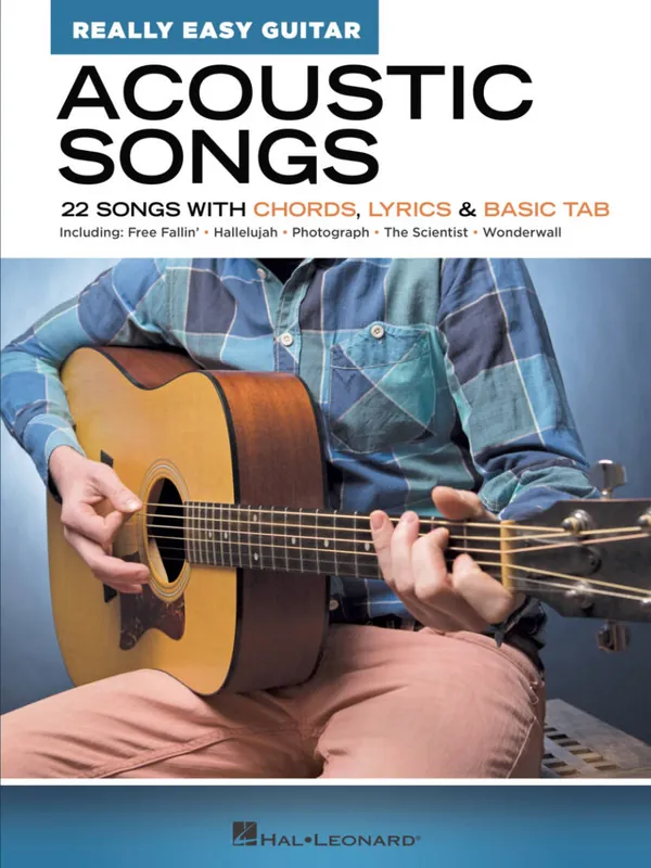 Hal Leonard Acoustic Songs Really Easy Guitar - Easy Guitar TAB - Book Must-Have