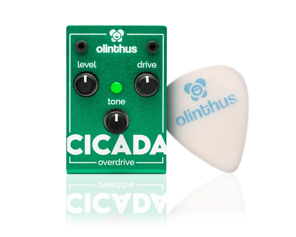 Prix Cassé Olinthus Cicada Miniature Overdrive Pedal