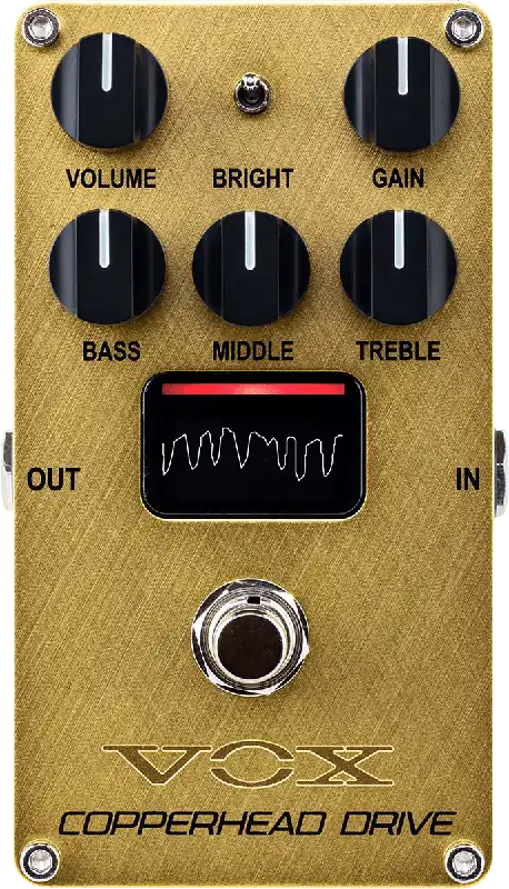 Vox VE-CD Copperhead Drive Disto / Overdrive / Fuzz Meilleur Prix