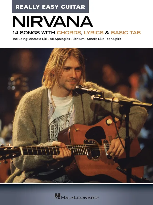 Hal Leonard Nirvana Really Easy Guitar - Easy Guitar - Book Affaire À Saisir
