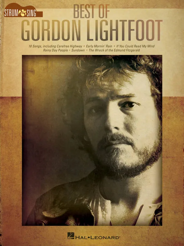 Achat Immédiat Hal Leonard Strum And Sing Best of Gordon Lightfoot - Guitar - Book
