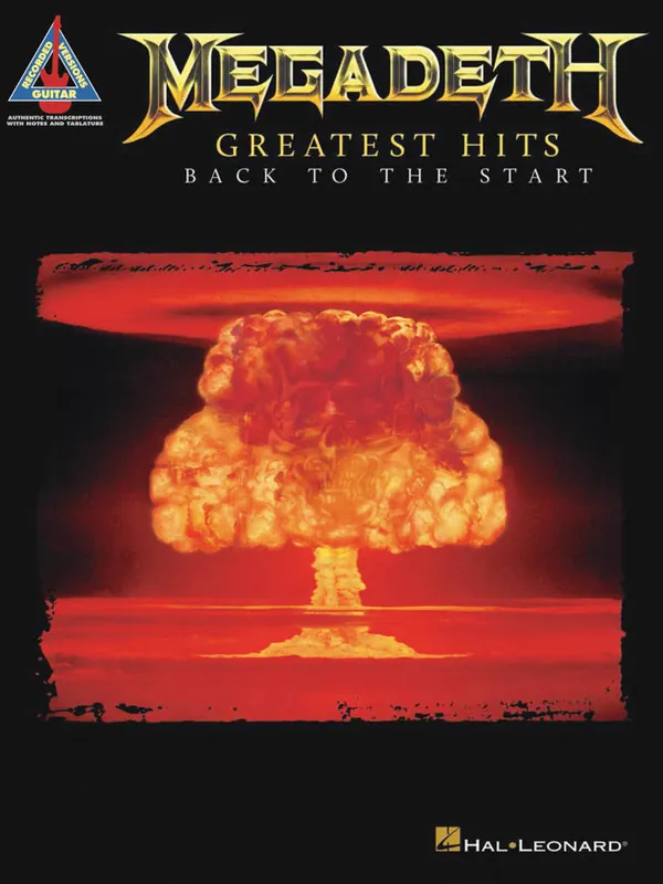 Nouveauté Hal Leonard Megadeth Greatest Hits Back to the Start - Guitar TAB - Book