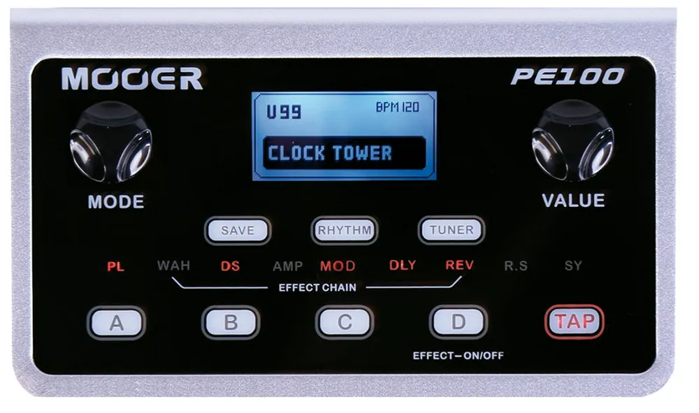 Certifié Mooer MULTI EFFETS PE100
