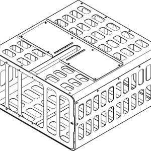 Prix Cassé Chief PG3A-W - Cage de protection pour projecteur extra large