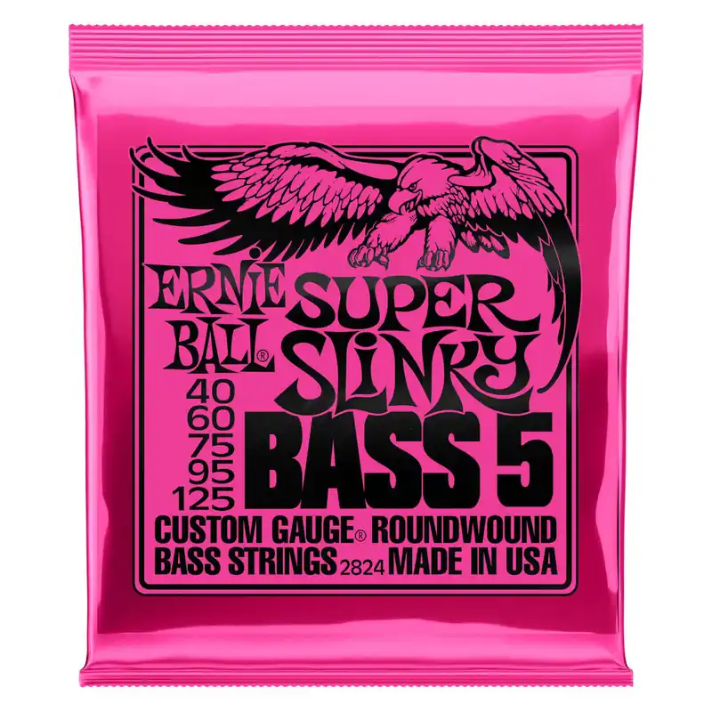 Paiement Sécurisé Ernie Ball Bass Super Slinky for 5 String 40-125