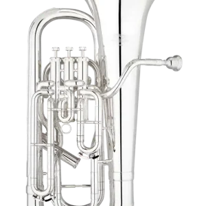 Acheter En Ligne Eastman Winds Q Series 4 Valve Compensating Euphonium with Trigger, 11.5‘‘ Bell - Silver-Plated