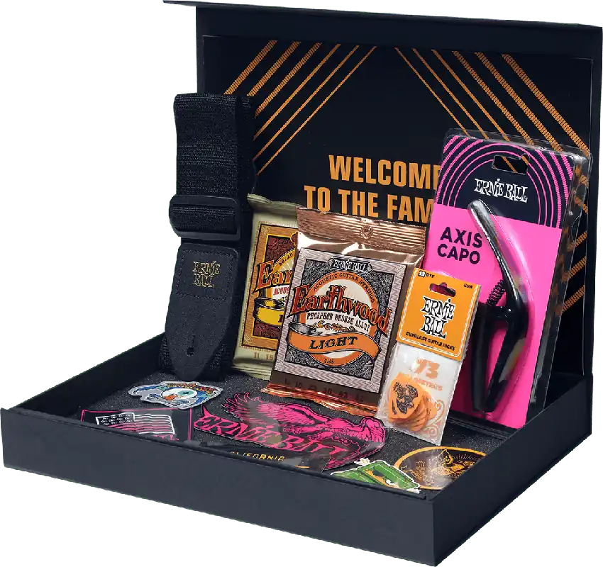 Nouvelle Collection Ernie Ball ACOUSTIC-PACK Pack accessoires pour guitare acoustique