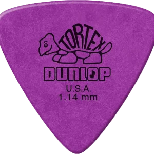 Dunlop 431P114 Médiators Triangle Player‘s Pack de 6, 1,14mm Bon Plan