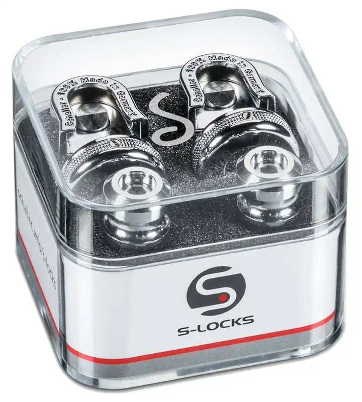 Solde Schaller S-Lock Strap Locks - Chrome