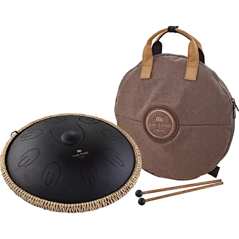 Solde Meinl 16‘‘ Octave Steel Tongue Drum, D Kurd - Black