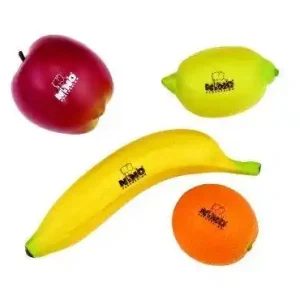 Meinl NINO Fruit Shaker Assortment - 4 pcs Offre Spéciale